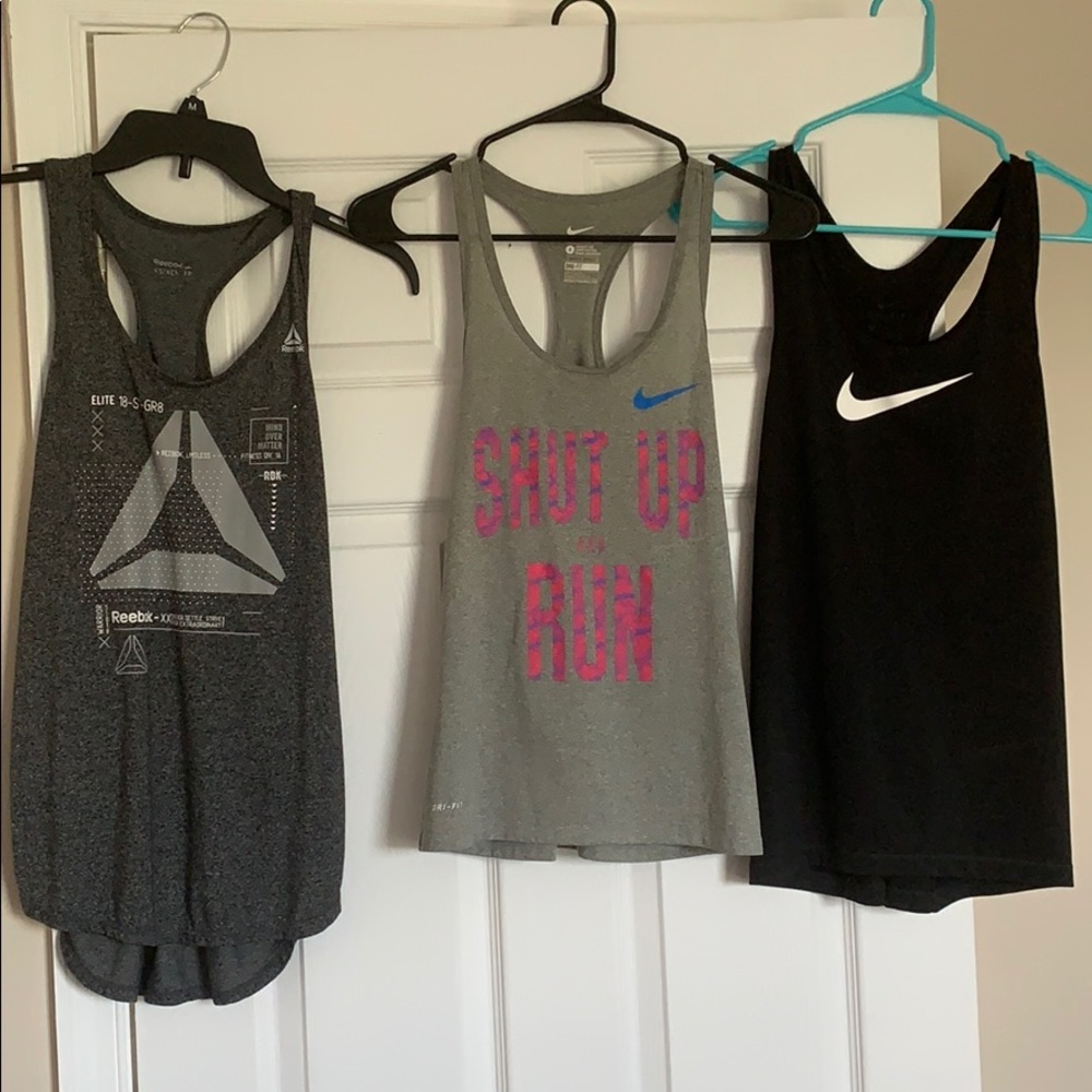 5 WORK OUT TANKS